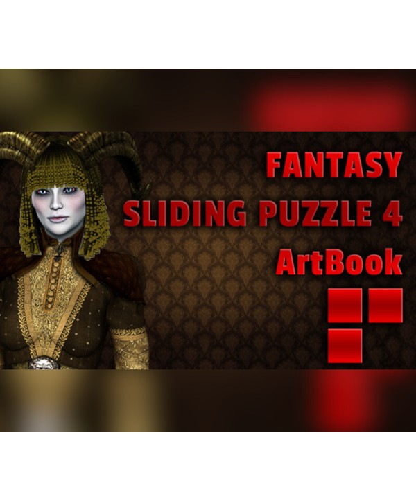 Fantasy Sliding Puzzle 4 - ArtBook DLC Steam Key GLOBAL